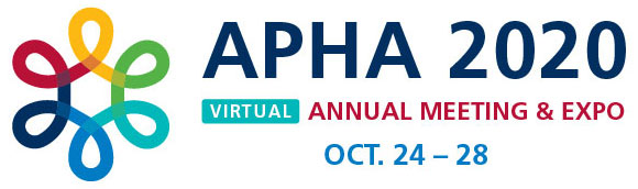 APHA 2020 Virtual conference banner