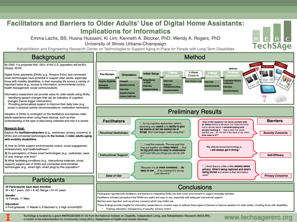 screenshot of research poster from American Medical Informatics Association Summit